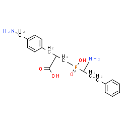 ChemSpider 2D Image | (2S)-2-[4-(Aminomethyl)benzyl]-3-[(R)-[(1R)-1-amino-3-phenylpropyl](hydroxy)phosphoryl]propanoic acid | C20H27N2O4P