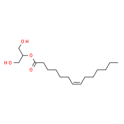 ChemSpider 2D Image | 1,3-Dihydroxy-2-propanyl (7Z)-7-tetradecenoate | C17H32O4