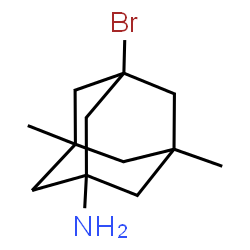 ChemSpider 2D Image | Bromomemantine | C12H20BrN
