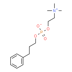 ChemSpider 2D Image | 3-cyclohexyl-1-propylphosphocholine | C14H24NO4P