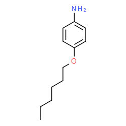ChemSpider 2D Image | 4-Hexyloxyaniline | C12H19NO