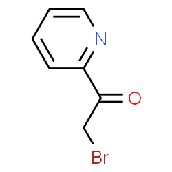 ChemSpider 2D Image | 2-Bromo-1-pyridin-2-ylethanone | C7H6BrNO
