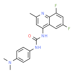 ChemSpider 2D Image | SB-408,124 | C19H18F2N4O