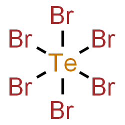 ChemSpider 2D Image | Hexabromo-lambda~6~-tellane | Br6Te