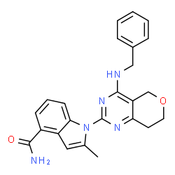 ChemSpider 2D Image | CB-5083 | C24H23N5O2