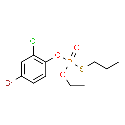 ChemSpider 2D Image | Profenofos | C11H15BrClO3PS