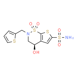 ChemSpider 2D Image | AL5300 | C11H12N2O5S4