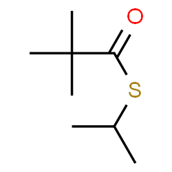 ChemSpider 2D Image | S-Isopropyl 2,2-dimethylpropanethioate | C8H16OS