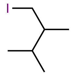 ChemSpider 2D Image | 1-Iodo-2,3-dimethylbutane | C6H13I