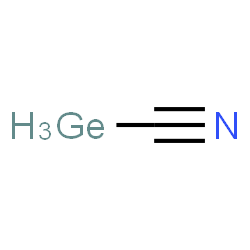 ChemSpider 2D Image | Germanecarbonitrile | CH3GeN