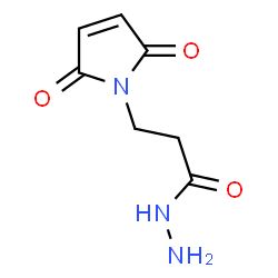 ChemSpider 2D Image | 3-Maleimidopropanoic acid hydrazide | C7H9N3O3
