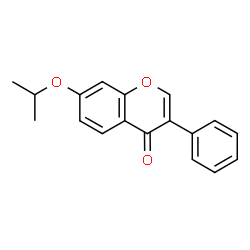 ChemSpider 2D Image | Ipriflavone | C18H16O3