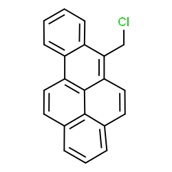 ChemSpider 2D Image | 6-(Chloromethyl)benzo[pqr]tetraphene | C21H13Cl