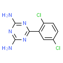 ChemSpider 2D Image | Irsogladine | C9H7Cl2N5