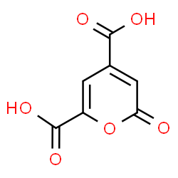ChemSpider 2D Image | 2-Oxo-2H-pyran-4,6-dicarboxylic acid | C7H4O6