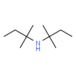 ChemSpider 2D Image | 2-Methyl-N-(2-methyl-2-butanyl)-2-butanamine | C10H23N
