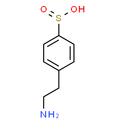 ChemSpider 2D Image | 4-(2-Aminoethyl)benzenesulfinic acid | C8H11NO2S