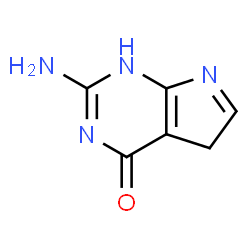 ChemSpider 2D Image | 7-Deazaguanine | C6H6N4O