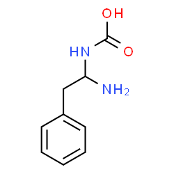 ChemSpider 2D Image | (1-Amino-2-phenylethyl)carbamic acid | C9H12N2O2