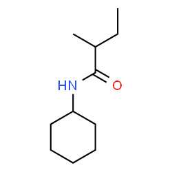 ChemSpider 2D Image | N-Cyclohexyl-2-methylbutanamide | C11H21NO