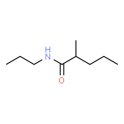ChemSpider 2D Image | 2-Methyl-N-propylpentanamide | C9H19NO