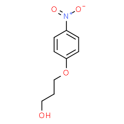 ChemSpider 2D Image | 3-(4-Nitrophenoxy)-1-propanol | C9H11NO4