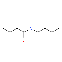 ChemSpider 2D Image | 2-Methyl-N-(3-methylbutyl)butanamide | C10H21NO
