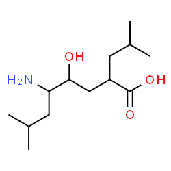 ChemSpider 2D Image | 5-Amino-4-hydroxy-2-isobutyl-7-methyloctanoic acid | C13H27NO3