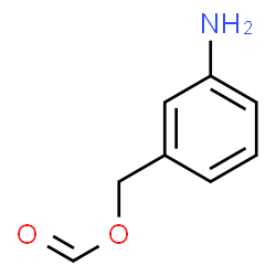 ChemSpider 2D Image | 3-Aminobenzyl formate | C8H9NO2