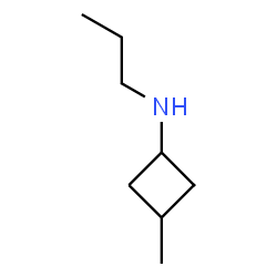 ChemSpider 2D Image | 3-Methyl-N-propylcyclobutanamine | C8H17N
