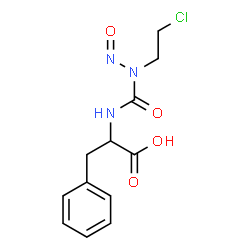 ChemSpider 2D Image | N-[(2-Chloroethyl)(nitroso)carbamoyl]phenylalanine | C12H14ClN3O4