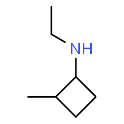 ChemSpider 2D Image | N-Ethyl-2-methylcyclobutanamine | C7H15N