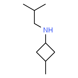 ChemSpider 2D Image | N-Isobutyl-3-methylcyclobutanamine | C9H19N