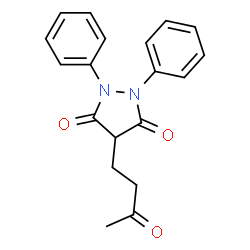 ChemSpider 2D Image | Kebuzone | C19H18N2O3