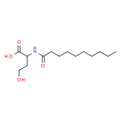 ChemSpider 2D Image | N-Decanoylhomoserine | C14H27NO4