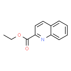 ChemSpider 2D Image | Ethyl 2-quinolinecarboxylate | C12H11NO2