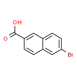 ChemSpider 2D Image | 6-Bromo-2-naphthoicacid | C11H7BrO2