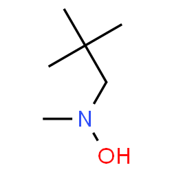 ChemSpider 2D Image | N-Hydroxy-N,2,2-trimethyl-1-propanamine | C6H15NO