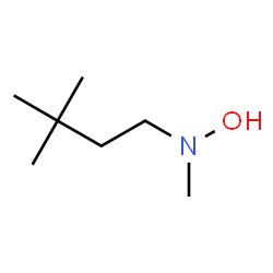 ChemSpider 2D Image | N-Hydroxy-N,3,3-trimethyl-1-butanamine | C7H17NO