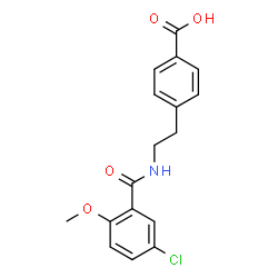 ChemSpider 2D Image | meglitinide | C17H16ClNO4