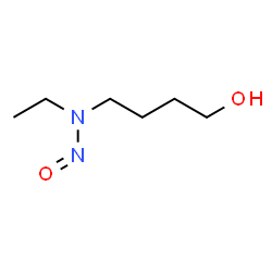 ChemSpider 2D Image | 4-(Ethylnitrosoamino)-1-butanol | C6H14N2O2