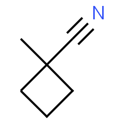 ChemSpider 2D Image | 1-Methylcyclobutanecarbonitrile | C6H9N