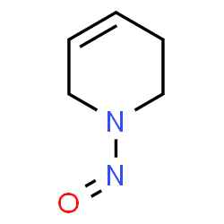 ChemSpider 2D Image | 1,2,3,6-Tetrahydro-1-nitrosopyridine | C5H8N2O