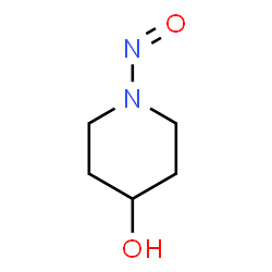 ChemSpider 2D Image | Nitrosopiperidinol | C5H10N2O2