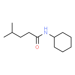 ChemSpider 2D Image | N-Cyclohexyl-4-methylpentanamide | C12H23NO