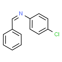 ChemSpider 2D Image | (Z)-N-(4-Chlorophenyl)-1-phenylmethanimine | C13H10ClN