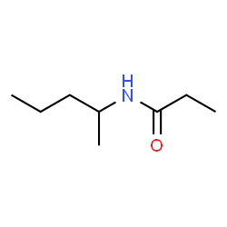 ChemSpider 2D Image | N-(2-Pentanyl)propanamide | C8H17NO