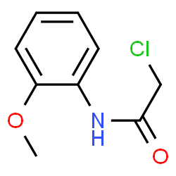 ChemSpider 2D Image | o-Acetanisidide, 2-chloro- | C9H10ClNO2
