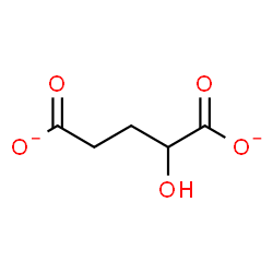 ChemSpider 2D Image | hydroxyglutarate | C5H6O5