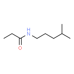 ChemSpider 2D Image | N-(4-Methylpentyl)propanamide | C9H19NO